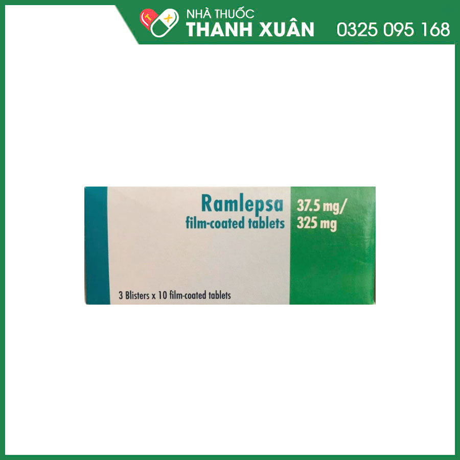 Ramlepsa 37.5mg/325mg thuốc giảm đau trong trường hợp đau vừa và nặng